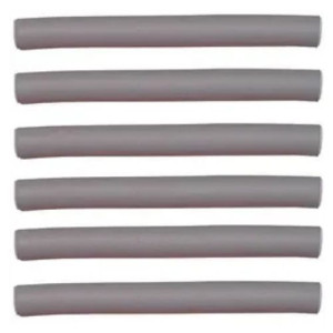 FLEX CURLER Flexible Lockenwickler 18cm - 19mm grau 6Stk